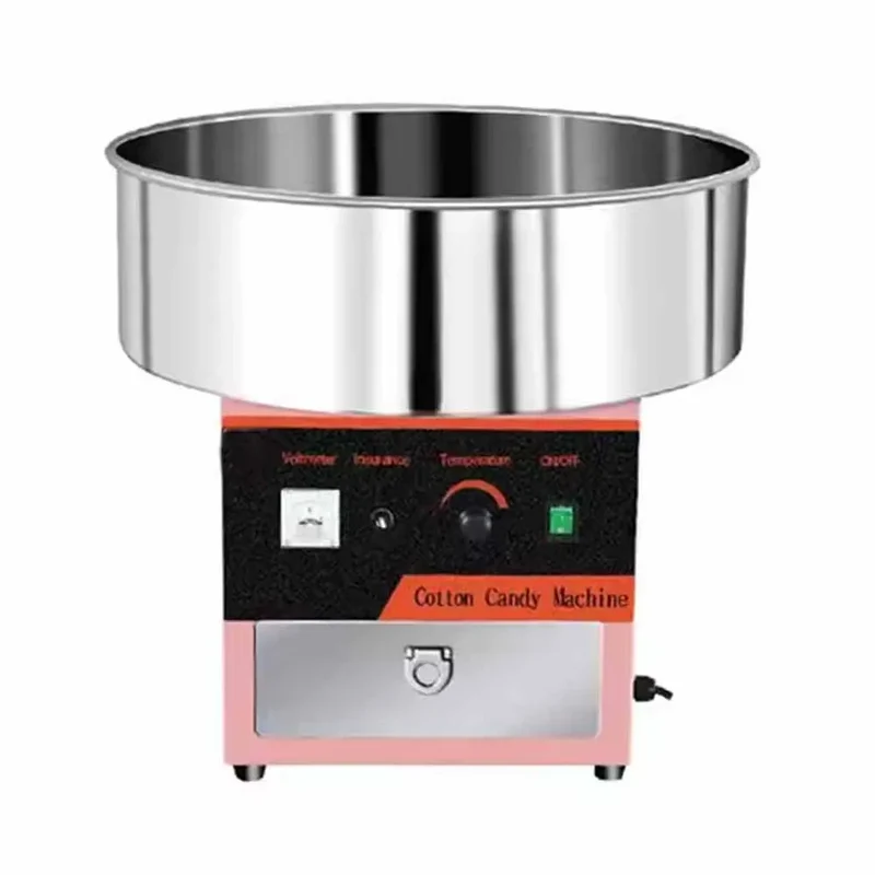 XEOLEO Commercial Electric Cotton Candy Making Machine Tabletop Cotton Candy Machine Automatic Candy Cotton Maker Portable