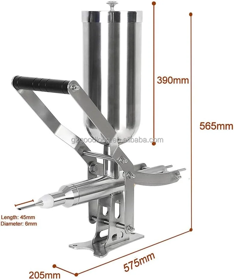 Commercial Cream Filling Machine Vertical Donut Jam Filler Stainless Steel Churro Filling Machine for Sale