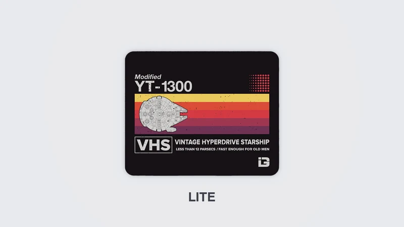 Vintage-Hyperdrive-Raumschiff