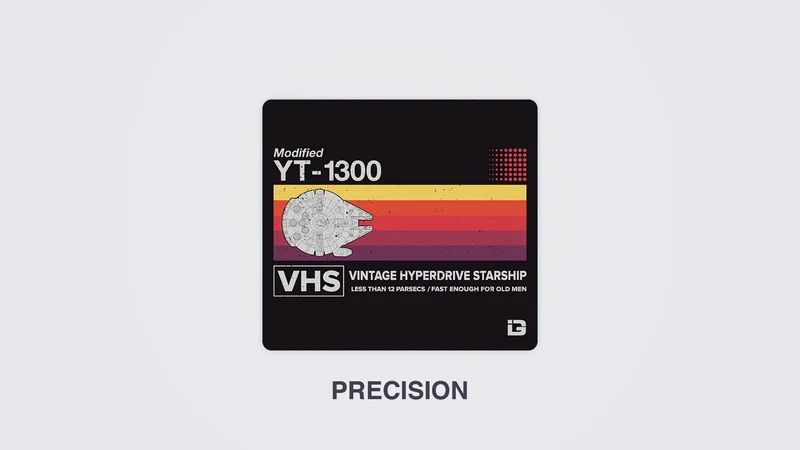 Vintage-Hyperdrive-Raumschiff