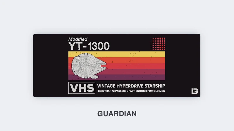 Vintage-Hyperdrive-Raumschiff
