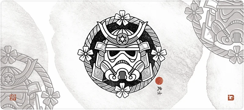 Weltraumsoldat-Samurai-Helm