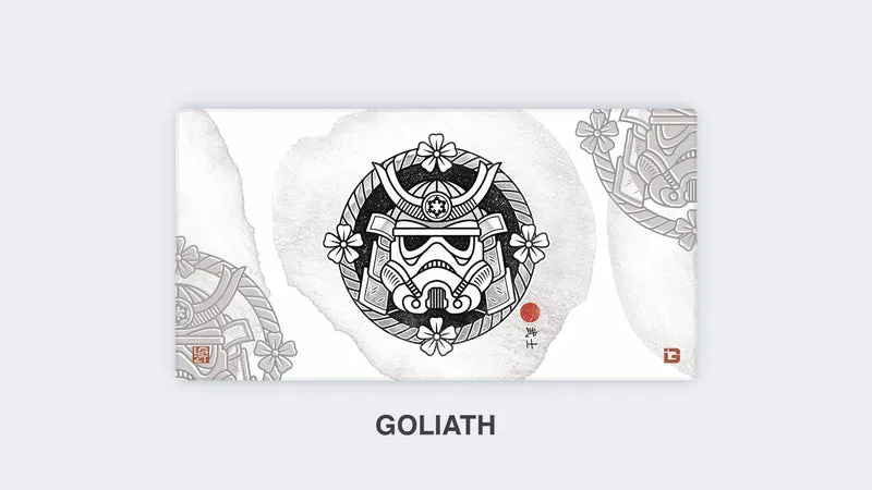 Weltraumsoldat-Samurai-Helm