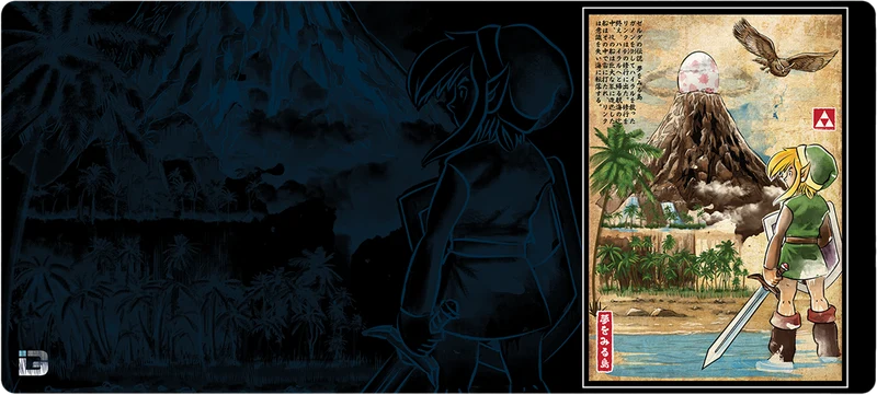 Link Awakening Woodblock