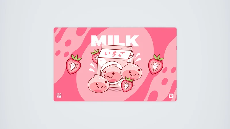Erdbeermilch