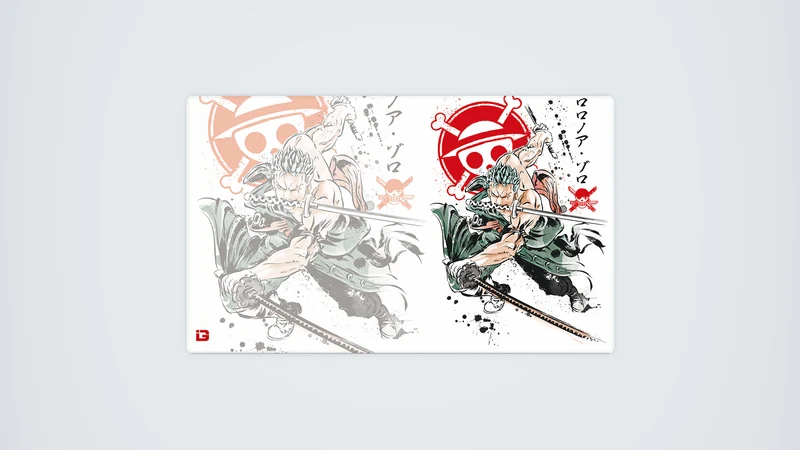 Piratenjäger Sumi-e