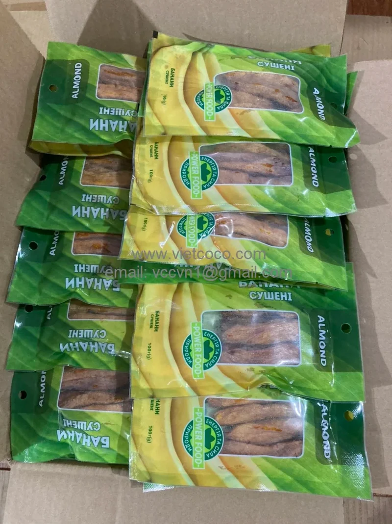 Bulk Sugar Free Soft Dried Whole Banana Healthy Best Price Vietnam Supplier Product Fruit