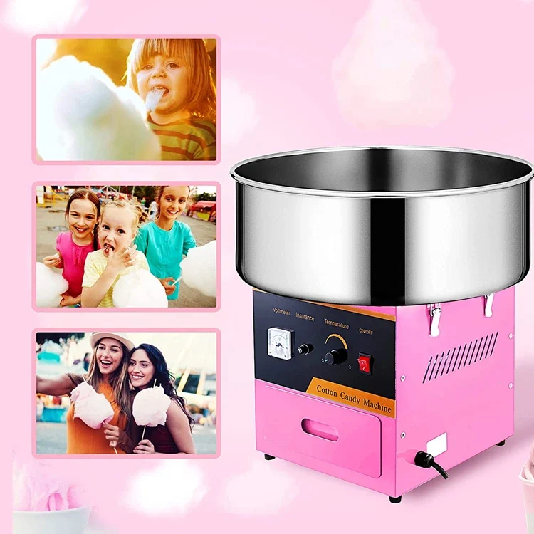 Hot Selling Type Cotton Candy Floss Machine for Commercial Use