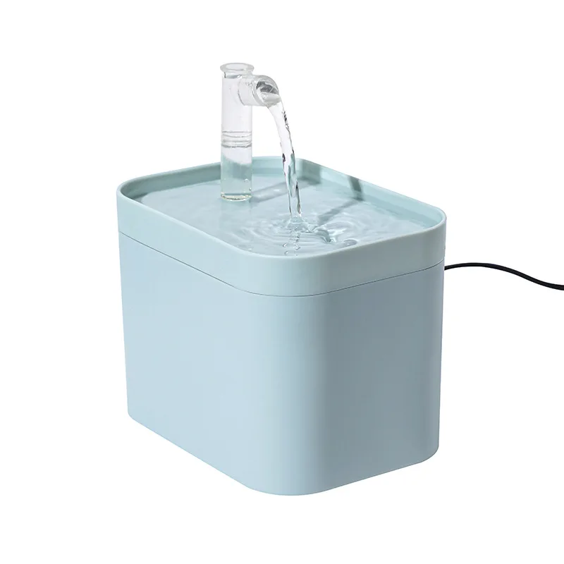 1000ml Automatic Pet Water Fountain Transparent USB Power Cat Water Dispenser for Indoor Dog and Cat Water Feeding Supplies