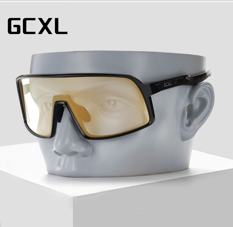 New GCXL color-changing riding glasses road bike outdoor sports glasses night riding protective glasses
