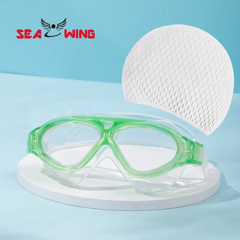 Large-Frame Swimming Goggles Liquid Silicone New Waterproof Diving Outdoor Sports Equipment Glasses Diving Goggles Wholesale