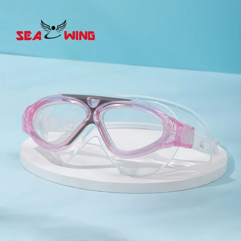 Large-Frame Swimming Goggles Liquid Silicone New Waterproof Diving Outdoor Sports Equipment Glasses Diving Goggles Wholesale