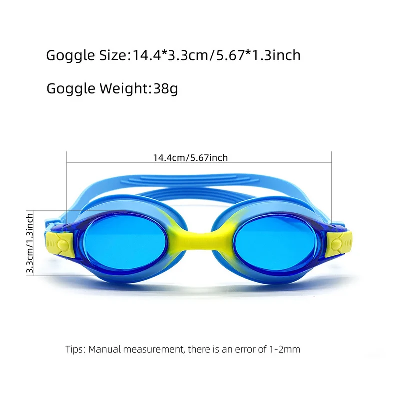 Children's swimming goggles HD waterproof anti-fog swimming glasses silicone swimming goggles cross-border Amazon explosions manufacturers wholesale
