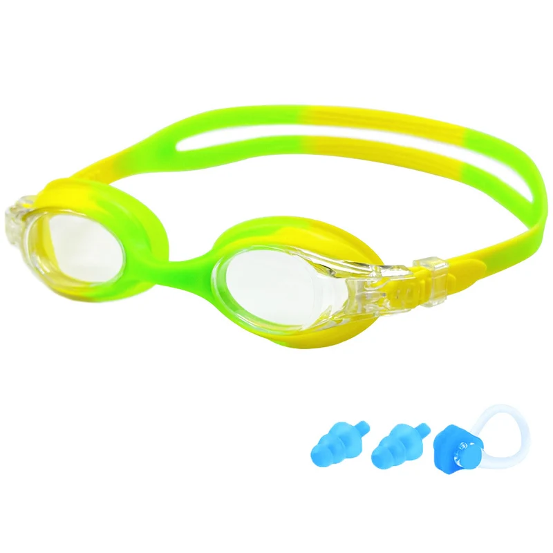 Children's swimming goggles HD waterproof anti-fog swimming glasses silicone swimming goggles cross-border Amazon explosions manufacturers wholesale