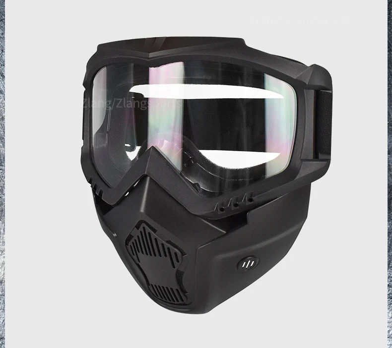 Zlang tactical mask outdoor riding cross-country skiing goggles mask lens 3mm outdoor CS protective equipment