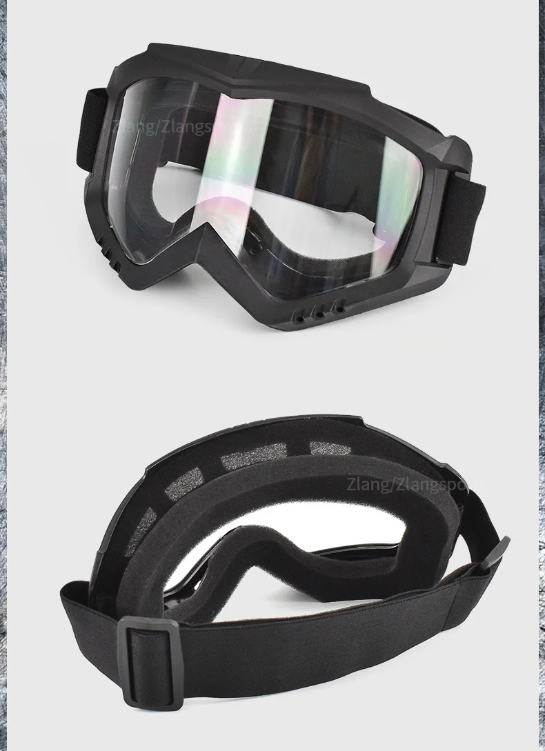 Zlang tactical mask outdoor riding cross-country skiing goggles mask lens 3mm outdoor CS protective equipment