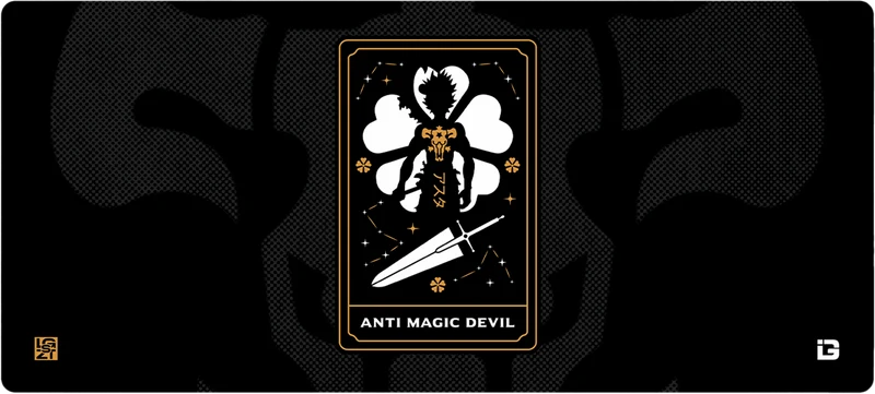 Anti-Magie-Teufel-Tarot-Karte