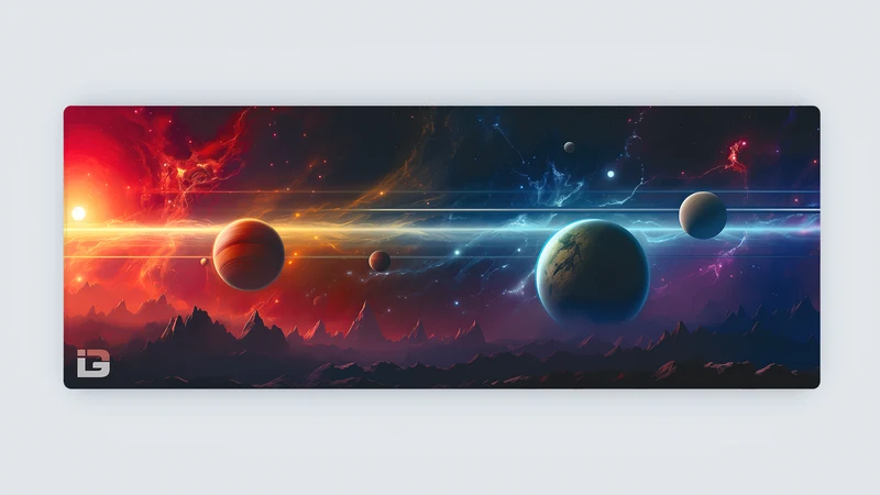 Kosmischer Energiestrahl