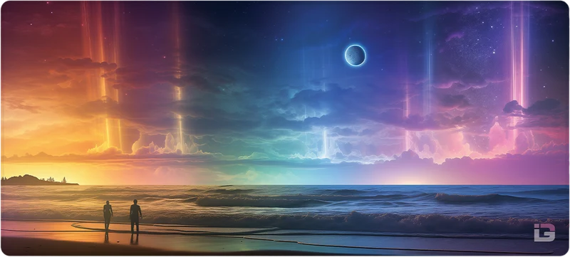 Kosmischer Strandspaziergang