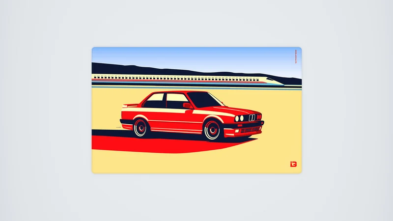 E30 vs. Hochgeschwindigkeitszug