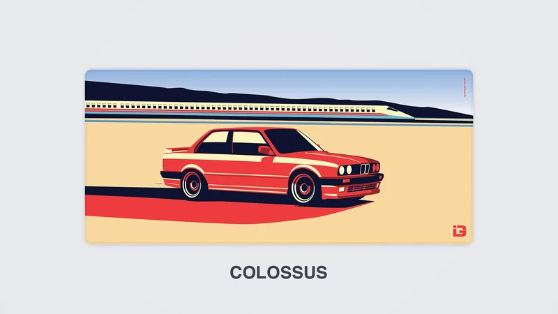 E30 vs. Hochgeschwindigkeitszug