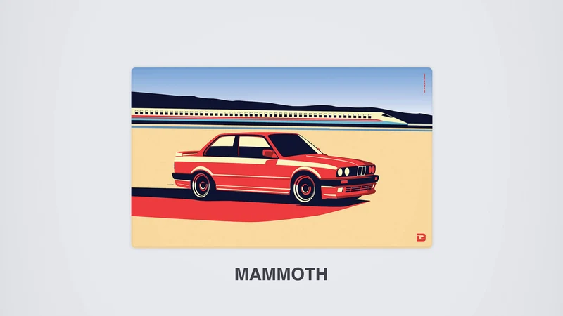 E30 vs. Hochgeschwindigkeitszug