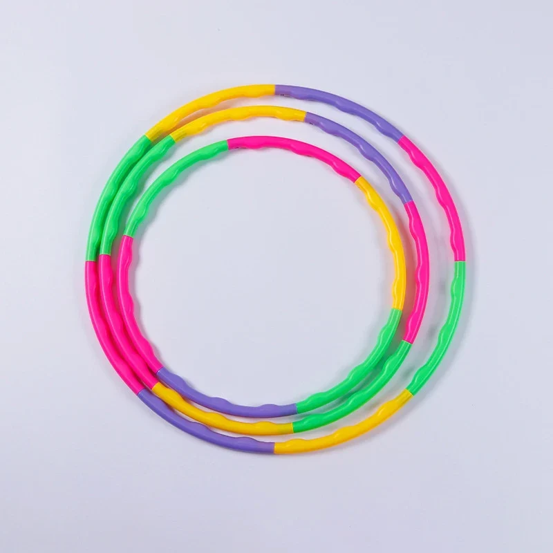 Sport Removable Color Hoop Equipment For Children Portable Exercise Plastic Fitness Training Circle Children's Best Gifts