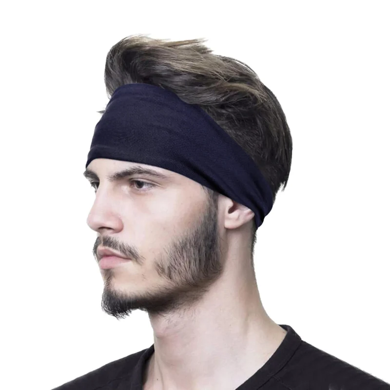 Sports Headbands Unisex Running Fitness Sweatband Forehead Sweatband For Men Women Solid Jogging Fitness Cycling Basketball