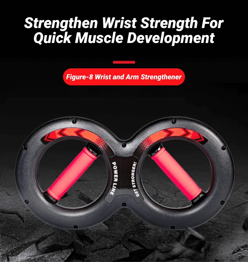 Hand Strength Grip Trainer Multifunction Forearm Force Fitness Springs Power Wrist Arm Exerciser Of 8 Shape Strengthener Equipme