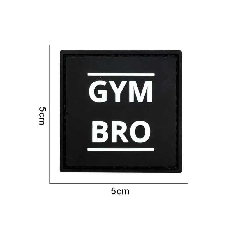 Sports Fitness Gym Patches No Pain No Gain ATHLETE team club Tactical Embroidered Patch brand Armband