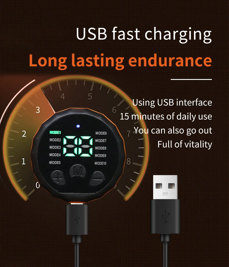 Abdominal Toning Belt EMS Muscle Stimulator Abs Trainer Muscle Toner USB Charge Body Shaping Lose Weight Fat Burn Fitness Unisex