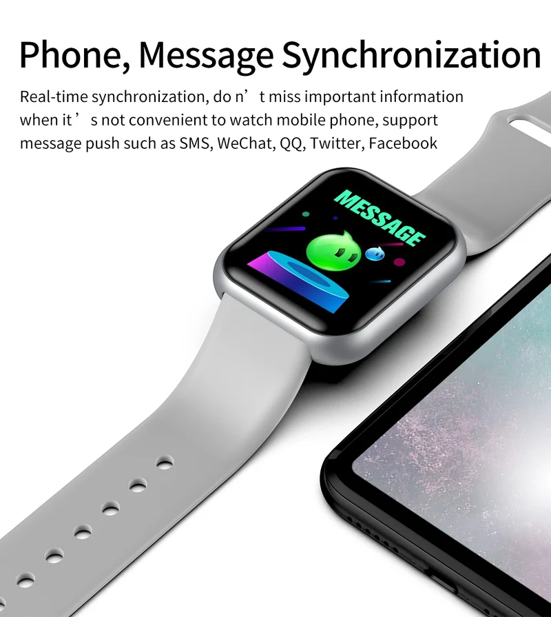 D20 Smart Watch for Men Women Sport Fitness Tracker Pedometer Smartwatch Y68 Digit Wristwatch 20 Pieces