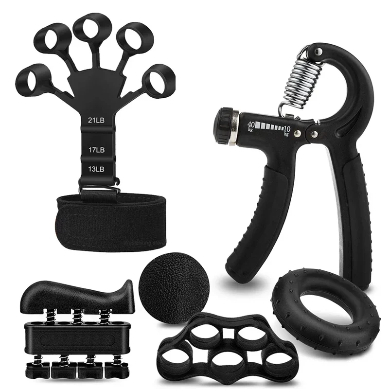 5-60Kg Adjustable Heavy Hand Gripper Fitness Hand Exerciser Grip Wrist Training Finger Gripper Hand Strengthener For Patient