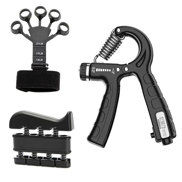 5-60Kg Adjustable Heavy Hand Gripper Fitness Hand Exerciser Grip Wrist Training Finger Gripper Hand Strengthener For Patient