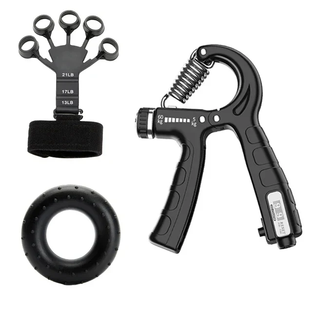 5-60Kg Adjustable Heavy Hand Gripper Fitness Hand Exerciser Grip Wrist Training Finger Gripper Hand Strengthener For Patient