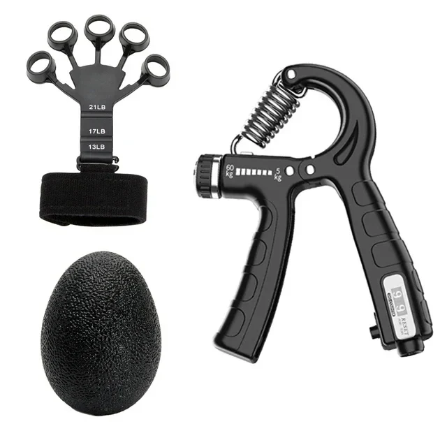 5-60Kg Adjustable Heavy Hand Gripper Fitness Hand Exerciser Grip Wrist Training Finger Gripper Hand Strengthener For Patient