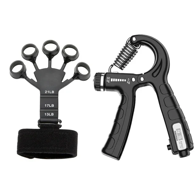 5-60Kg Adjustable Heavy Hand Gripper Fitness Hand Exerciser Grip Wrist Training Finger Gripper Hand Strengthener For Patient