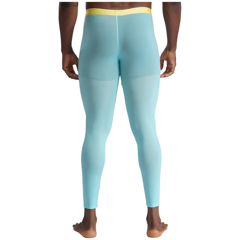 Men's Clothings Gym Pants Bulge Pouch Seamless Stretchy Tights Sweatpants Silky Yoga Pants Fitness Leggings Sports Cycling Pants