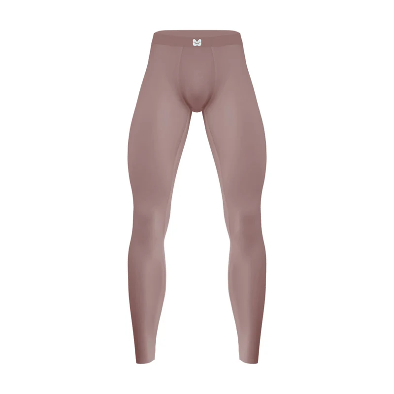 Men's Clothings Gym Pants Bulge Pouch Seamless Stretchy Tights Sweatpants Silky Yoga Pants Fitness Leggings Sports Cycling Pants