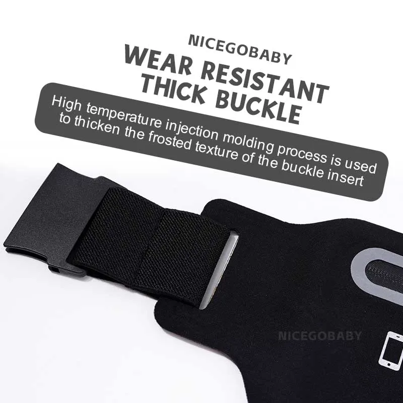 Sports waist pack Multi-functional outdoor running mobile phone men's and women's fitness waterproof invisible pocket ultra-thin