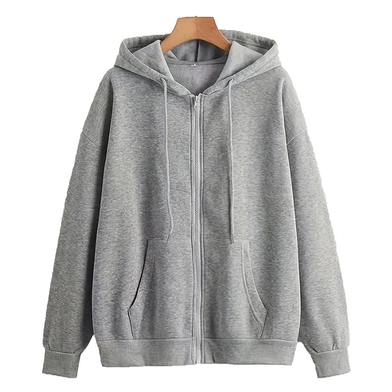 New Women's Fleece Plus Velvet Hoodie Ideal Outdoor Sports Jacket for Running Football Basketball Jogging Fitness