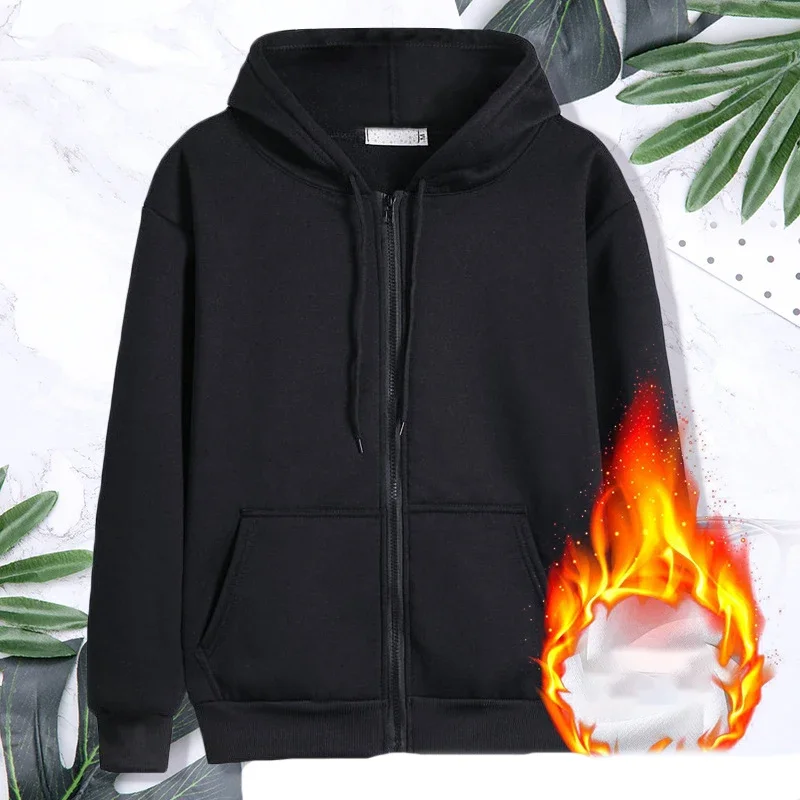 New Women's Fleece Plus Velvet Hoodie Ideal Outdoor Sports Jacket for Running Football Basketball Jogging Fitness