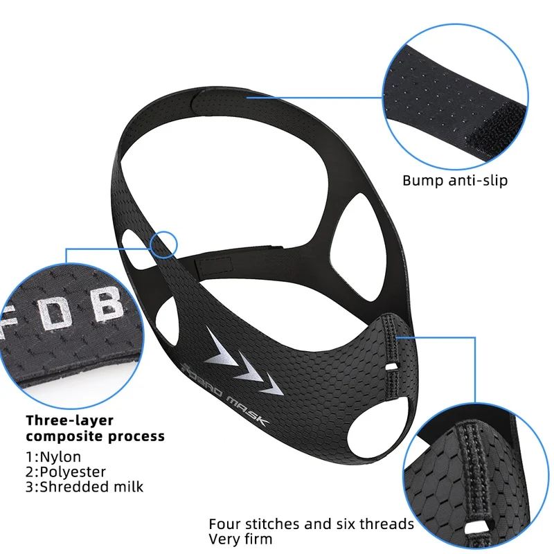 FDBRO MMA Cardio Workout 3.0 Running Resistance Elevation Endurance Mask for Fitness High Altitude Training Sports Mask