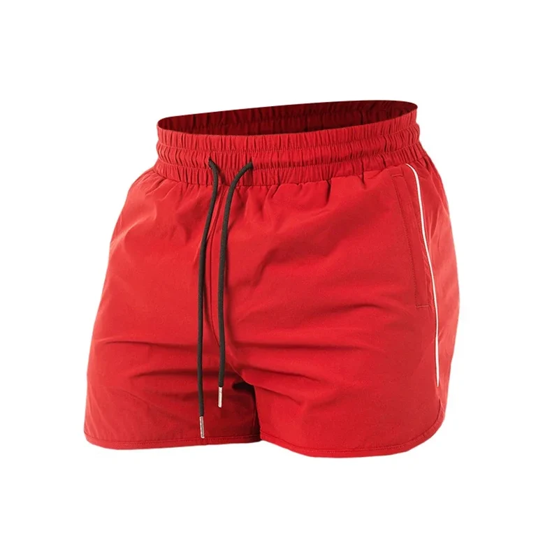 Men's Shorts 2024 Summer New Gym Jogging Exercise Shorts Men Sports Fitness Quick-drying Beach Multiple Pockets Running Shorts