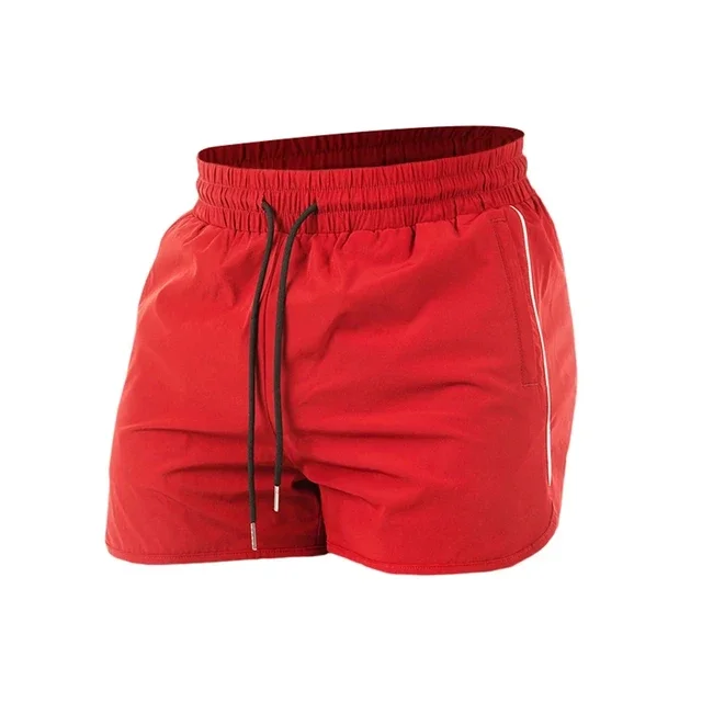 Men's Shorts 2024 Summer New Gym Jogging Exercise Shorts Men Sports Fitness Quick-drying Beach Multiple Pockets Running Shorts