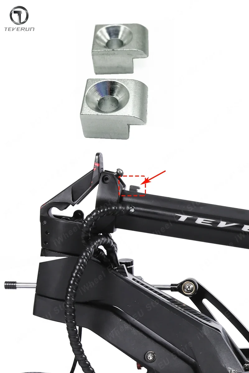 Original Teverun Fighter 10/10+/11/11+/7260R Folding Kit Folding Hook Official Teverun Fighter Accessories