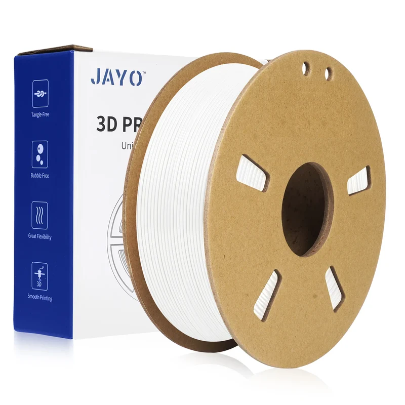 JAYO PETG/PLA+/SILKPLA/PLAMeta/PLAMatte/ABS/ PLA Filament 1.75mm 1.1/0.65KG 3D Printer Filament For FDM 100% No Bubble Mix Color
