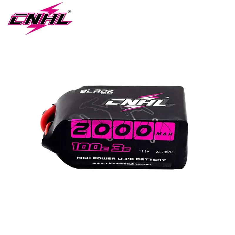 2pcs CNHL Lipo Battery 3S 4S 6S 2000mAh 11.1V 14.8V 22.2V 100C With XT60 Plug For RC Airplane Helicopter Quadcopter FPV Drone