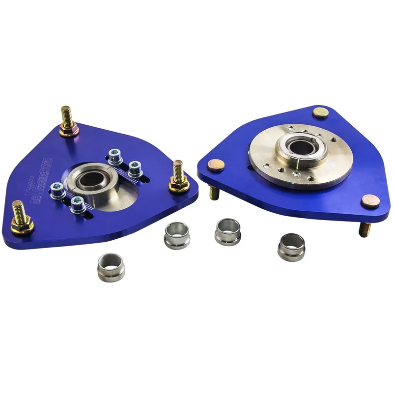 2x Suspension Front Camber Plates Kit For Coilover for Subaru Impreza GDA GDB 02-06 STi