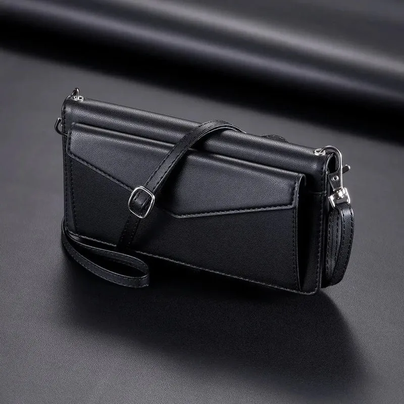 Coque Xiaomi 14 13 12 11 10 - Flip Wallet avec Porte-Carte et Lanière